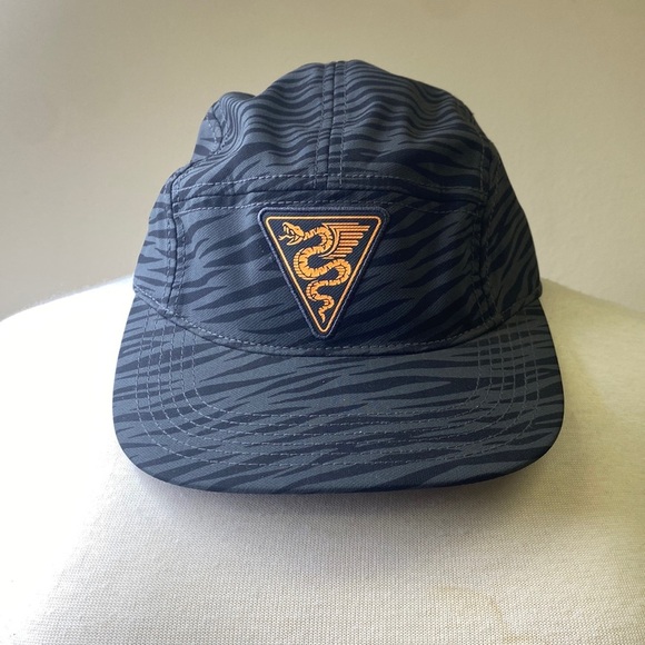 Nike Other - Nike AW84 Kobe Bryant Black Mamba 5 Panel Zebra Stripe Hat Cap